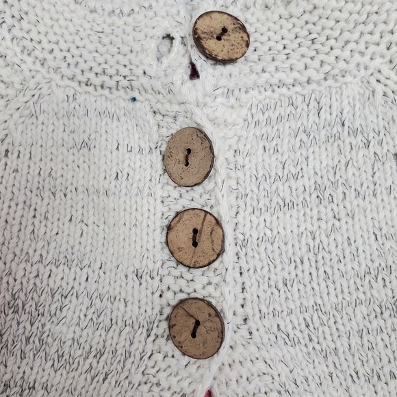 Girls Knit Button Up Sweater Cardigan - Picture 5 of 10